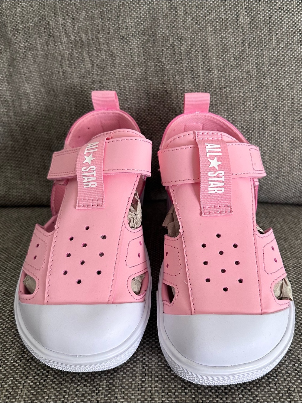 Pink converse sandals size 1 NWOT